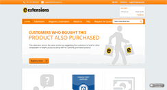 Desktop Screenshot of eextensions.co